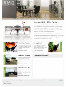 New Website. New Stock-image